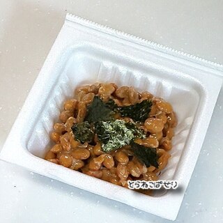 韓国風のり納豆